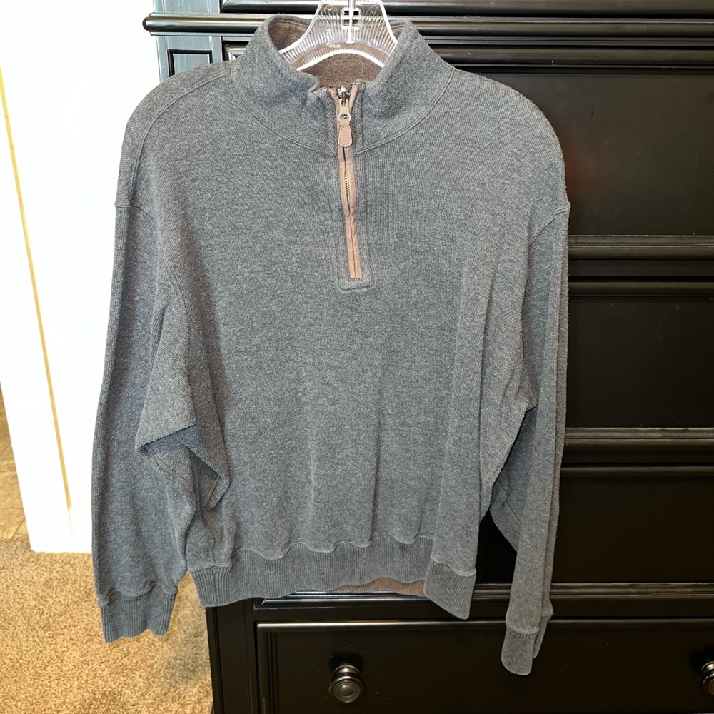 Cremieux 1/4 zip sweater